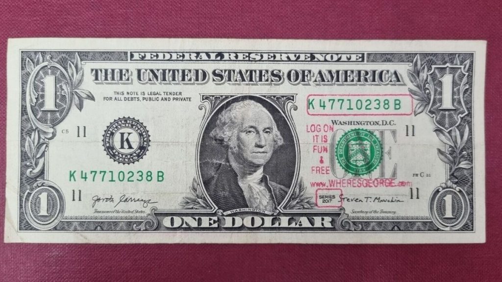 wheresgeorge com dollar bill: Tracking the Journey of Your Cash